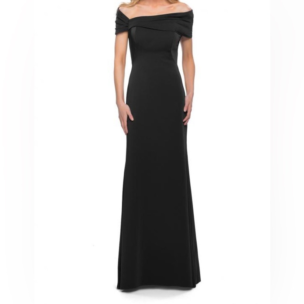 La Femme Off the Shoulder Gown